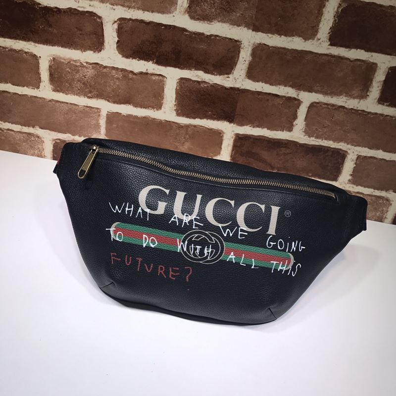 G*u*i waist & chest packs